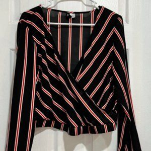 Striped Crop Top